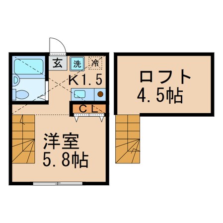 星川駅 徒歩5分 1階の物件間取画像